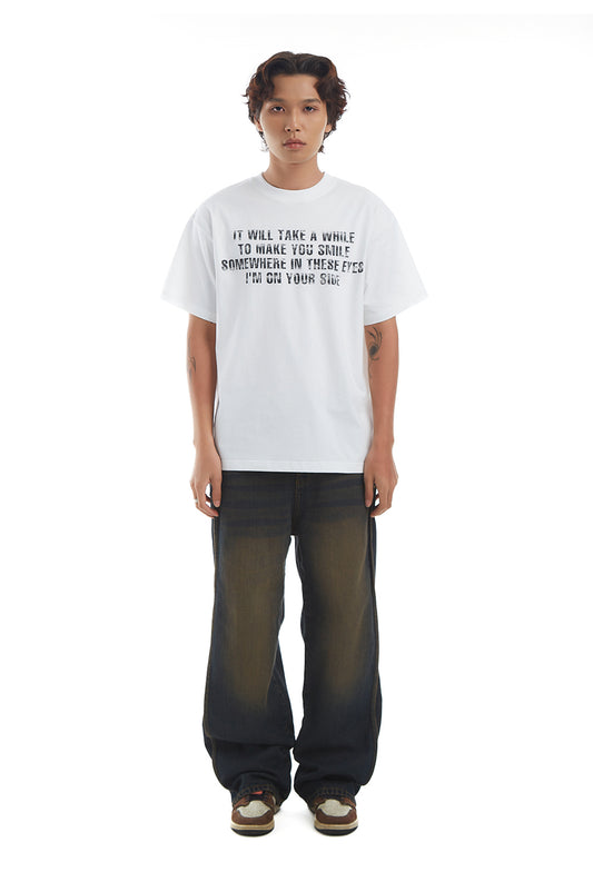 SPACE SONG T-SHIRT/ WHITE