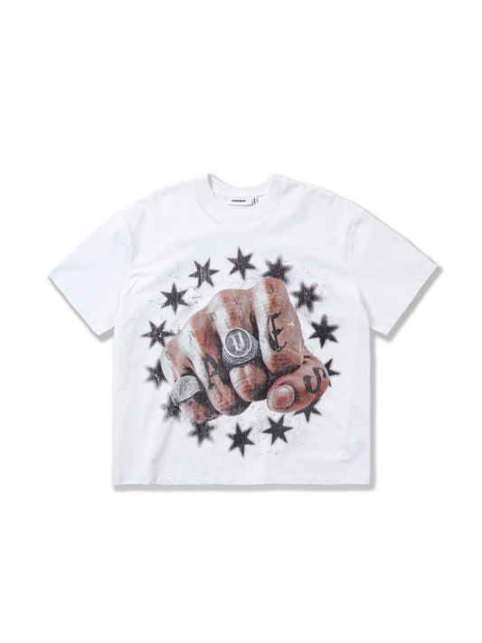HADES VALOR GRIP TEE - WHITE