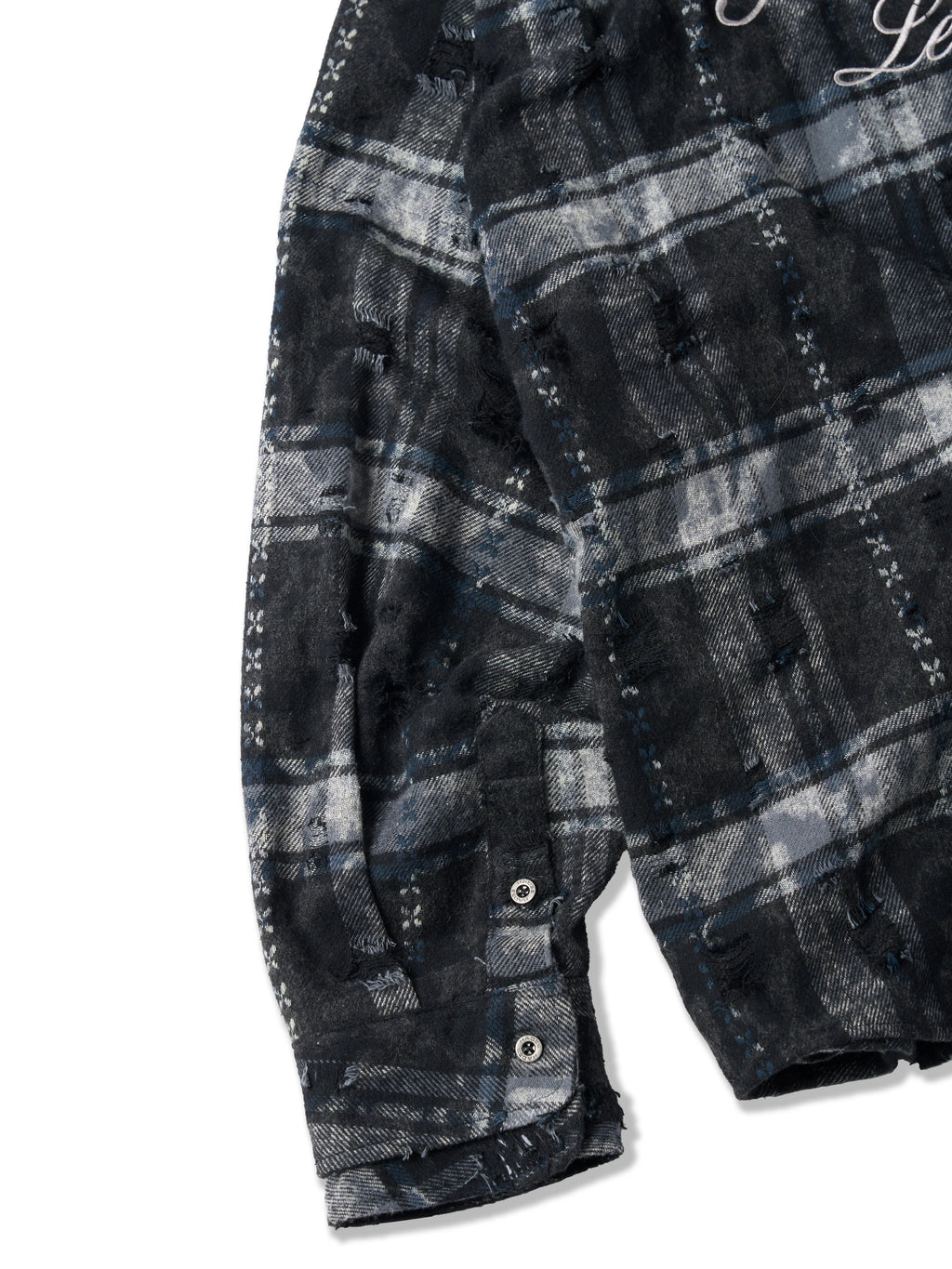 HADES COORDINATES FLANNEL SHIRT – BLUE