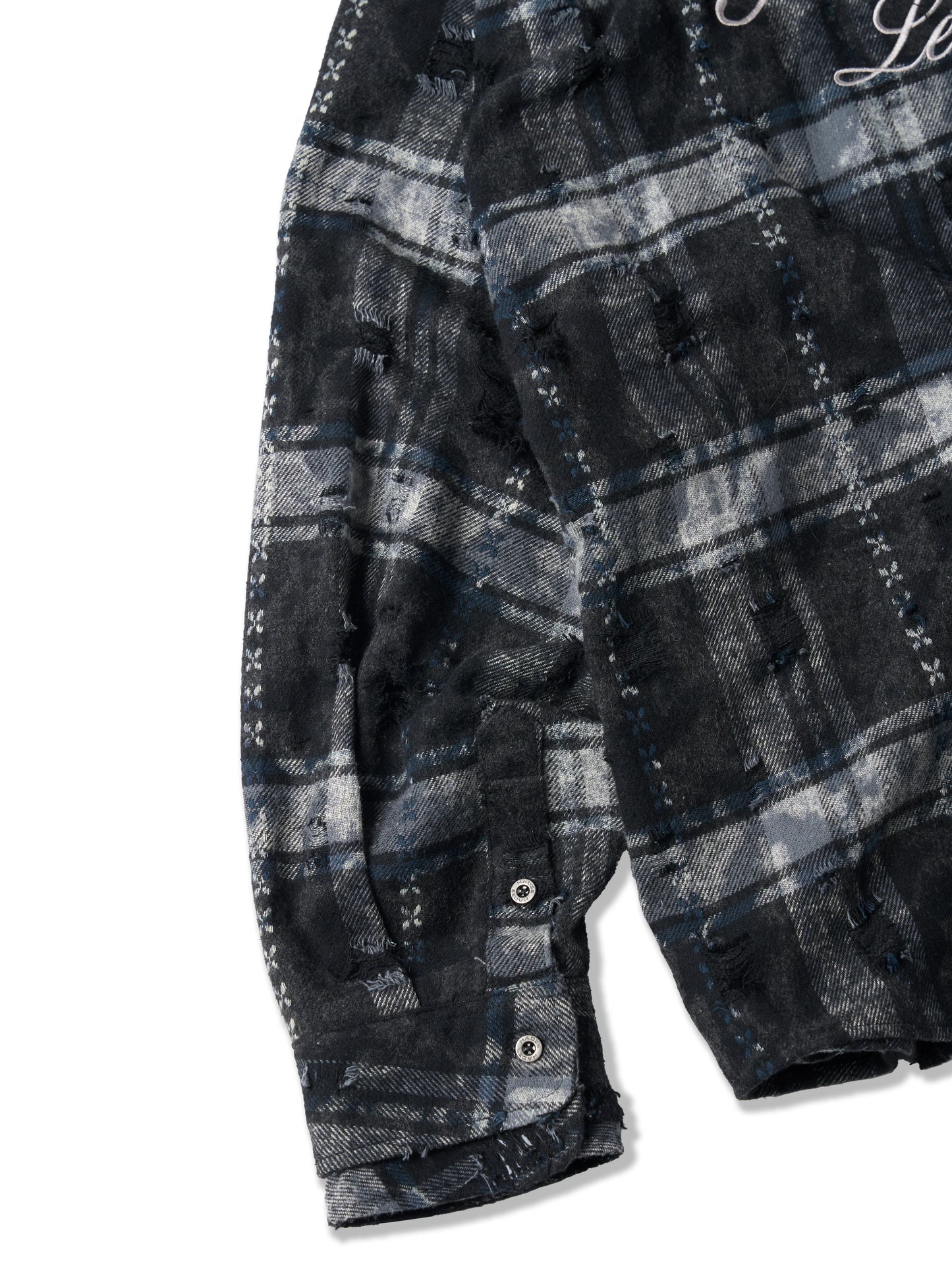 HADES COORDINATES FLANNEL SHIRT – BLUE