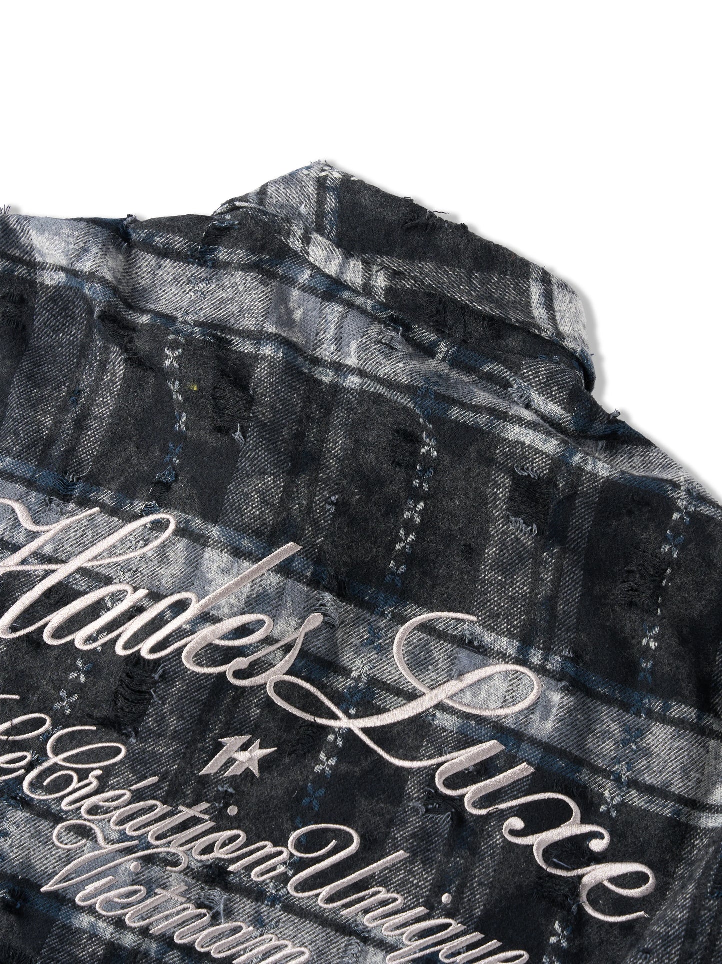 HADES COORDINATES FLANNEL SHIRT – BLUE