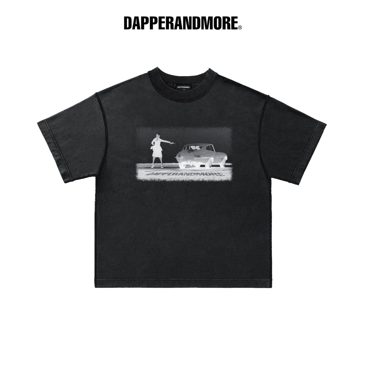 CHEATING LOVE T-SHIRT/ BLACK