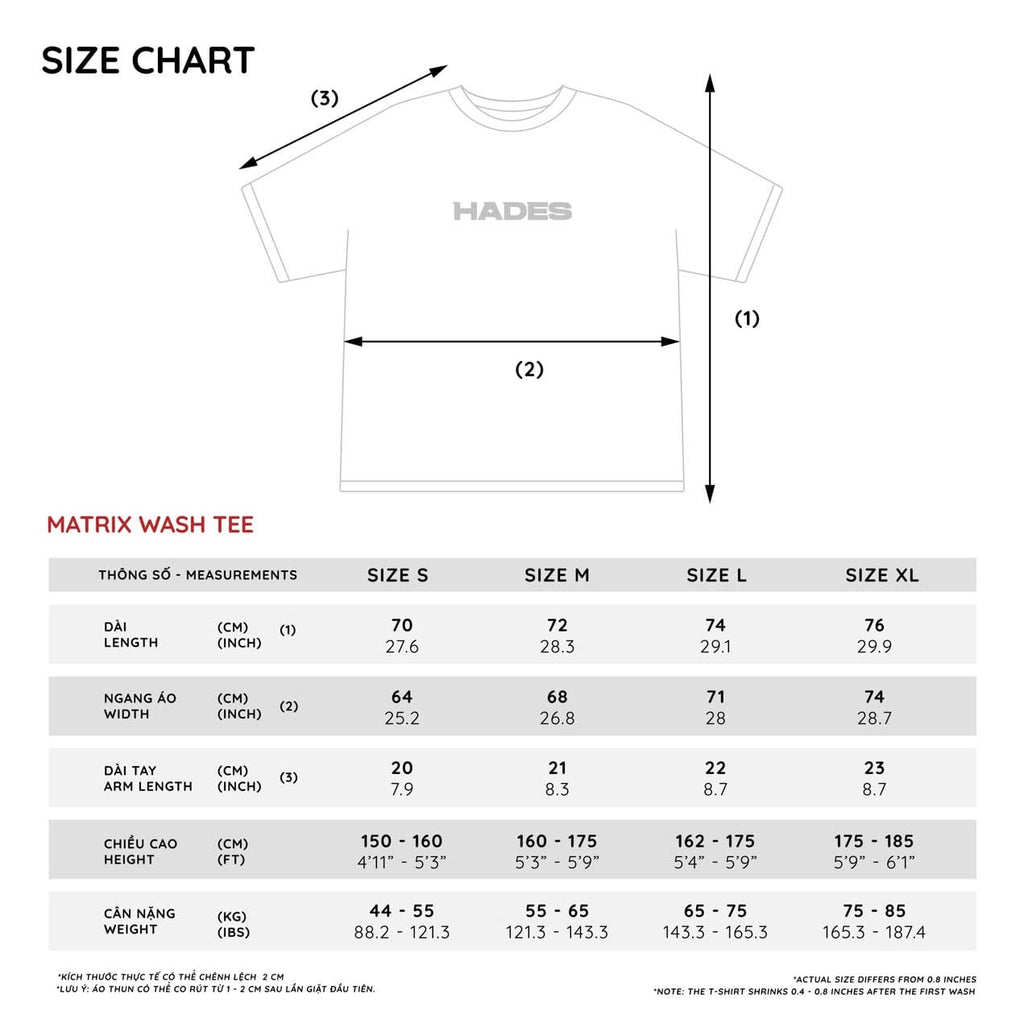 MATRIX WASH TEE