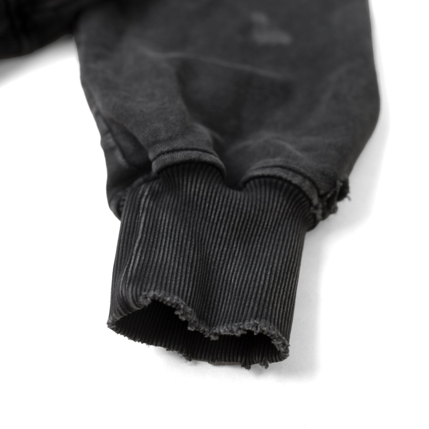 SKELETON HORSE BOXY WASH HOODIE/ BLACK