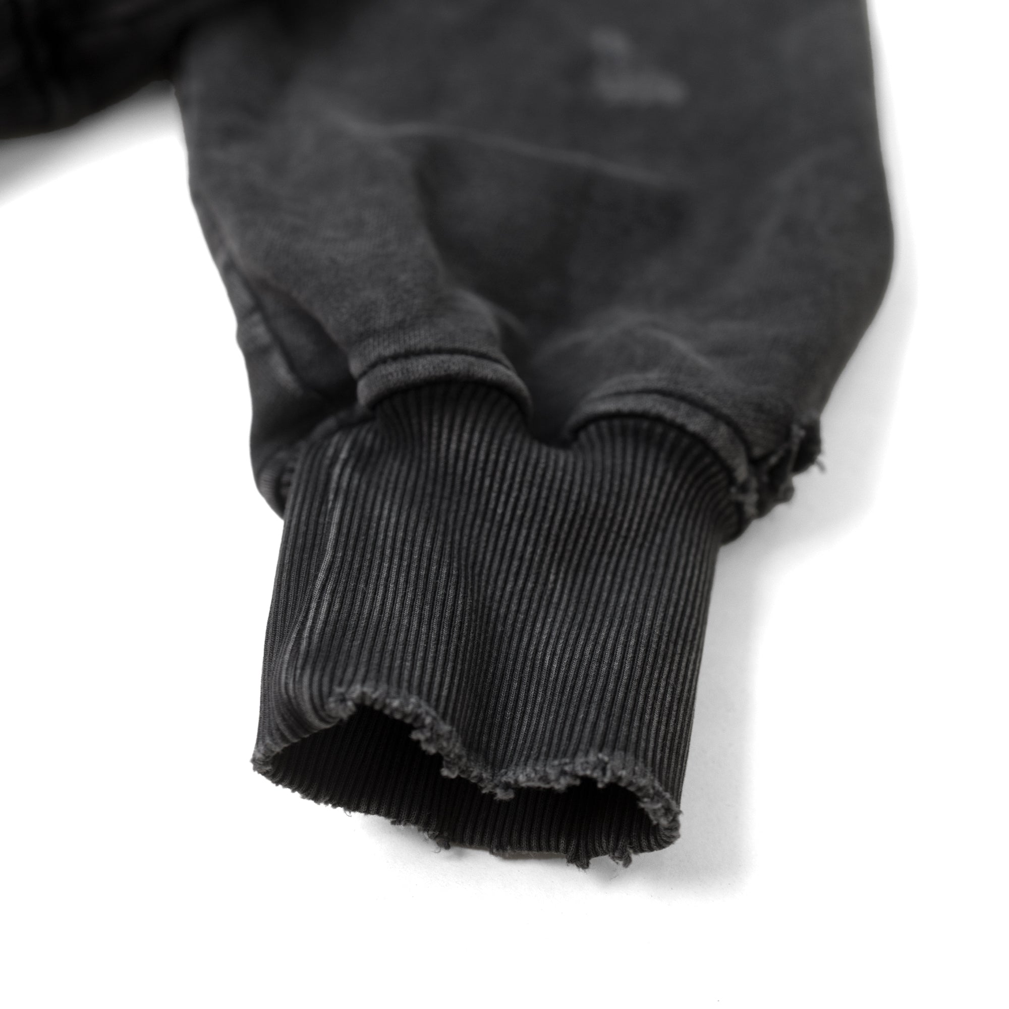 SKELETON HORSE BOXY WASH HOODIE/ BLACK