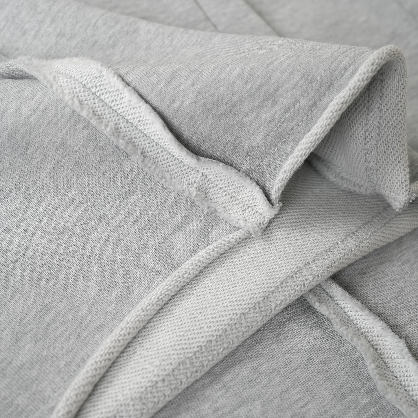 WIDE-LEG TRACKSUIT SWEATPANTS/ GRAY