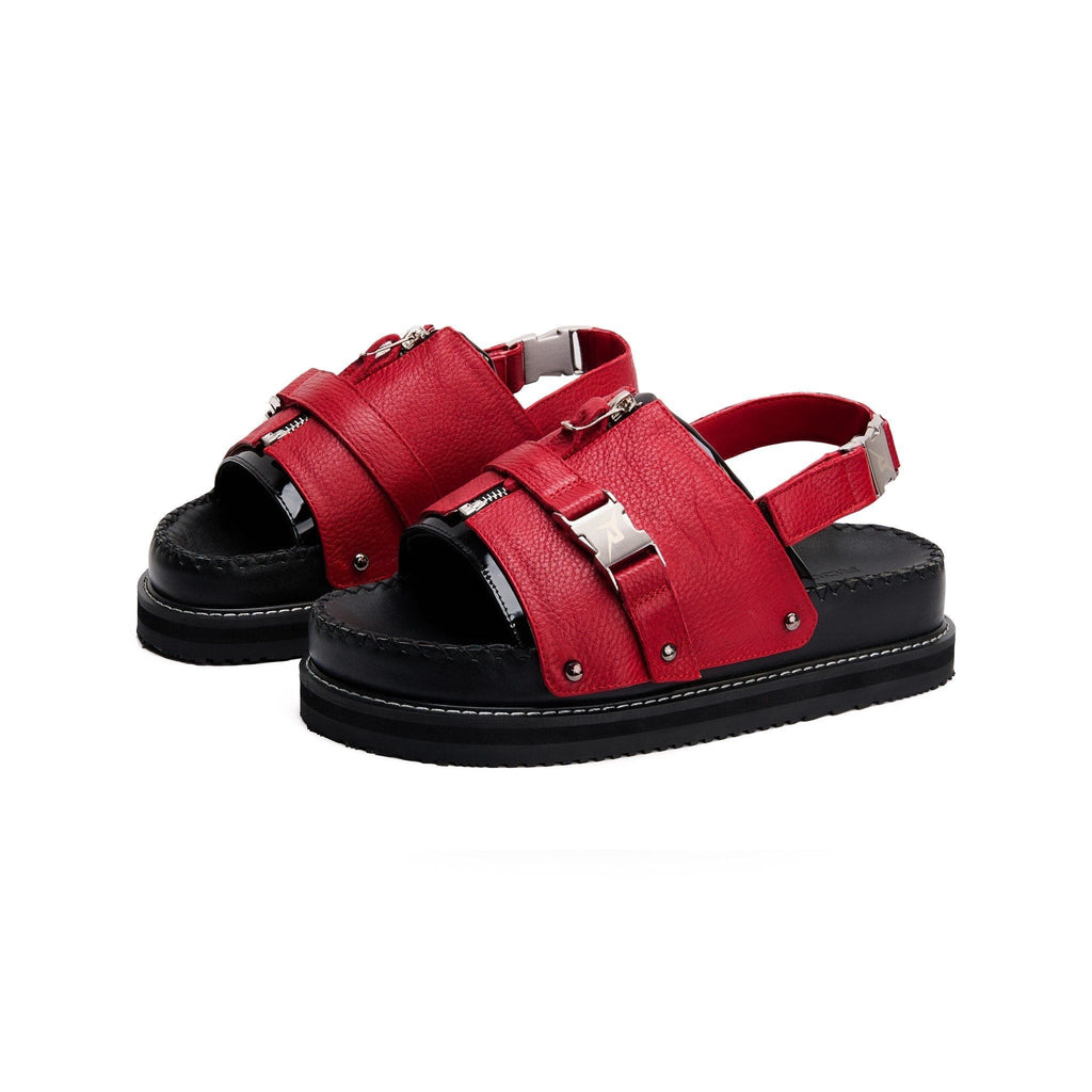 LEATHER LOCK - PURE RED