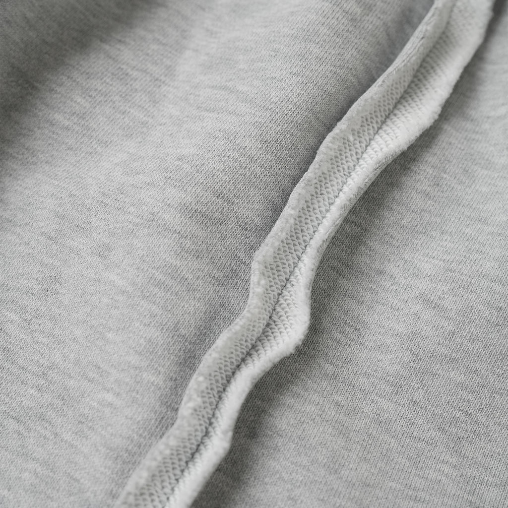 WIDE-LEG TRACKSUIT SWEATPANTS/ GRAY