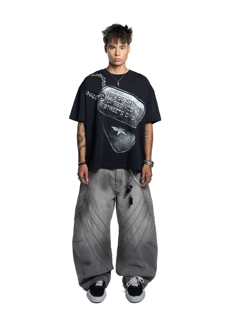 HADES ENLISTED TEE - BLACK