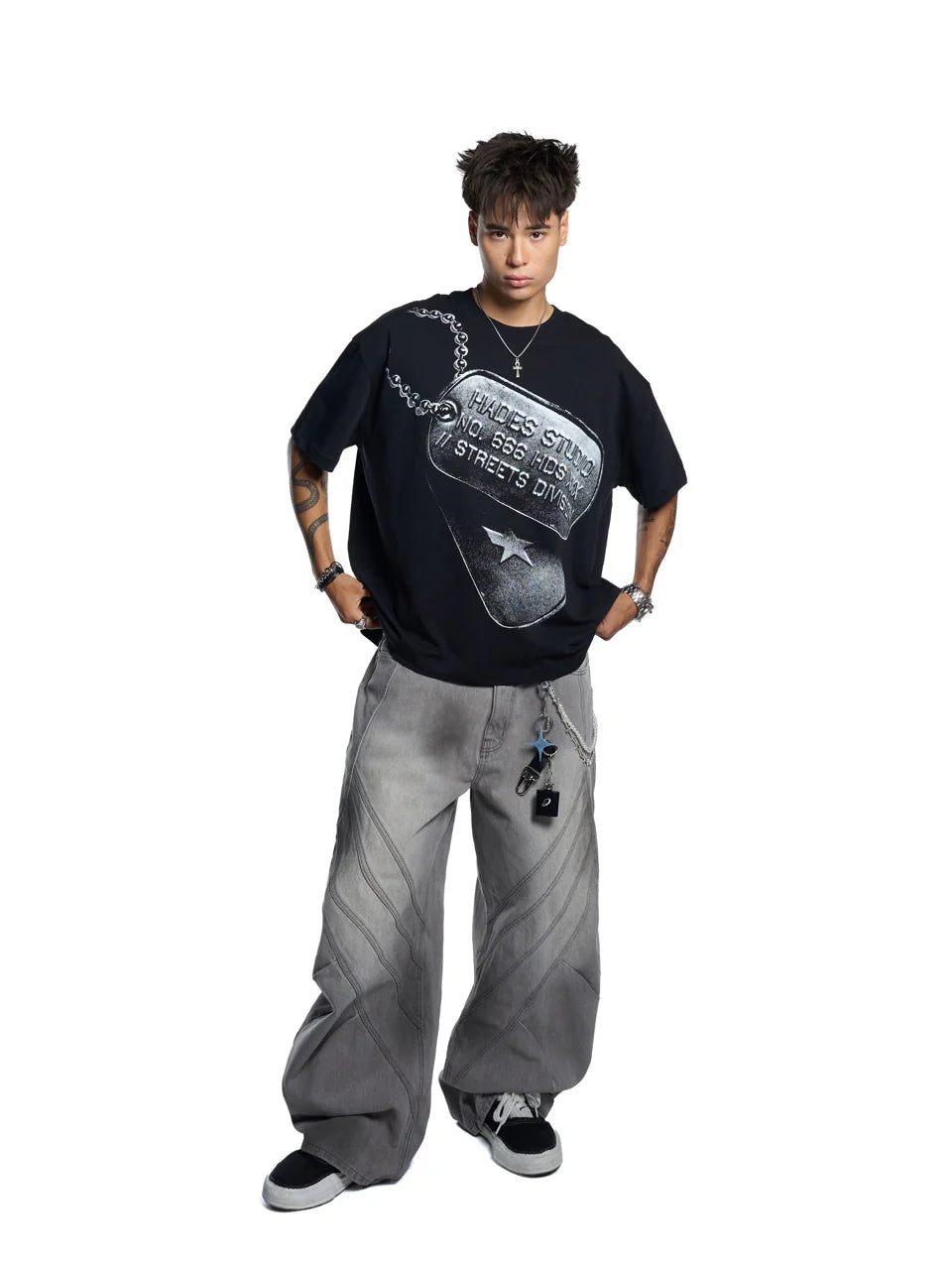 HADES ENLISTED TEE - BLACK