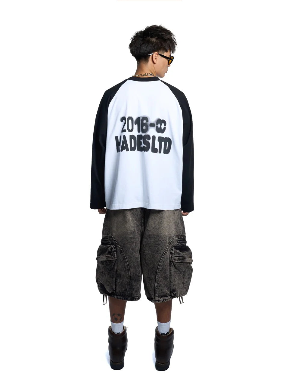 HADES WOLFPACK RAGLAN - BLACK