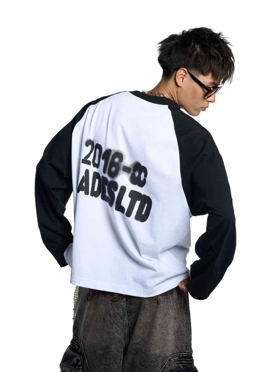 HADES WOLFPACK RAGLAN - BLACK