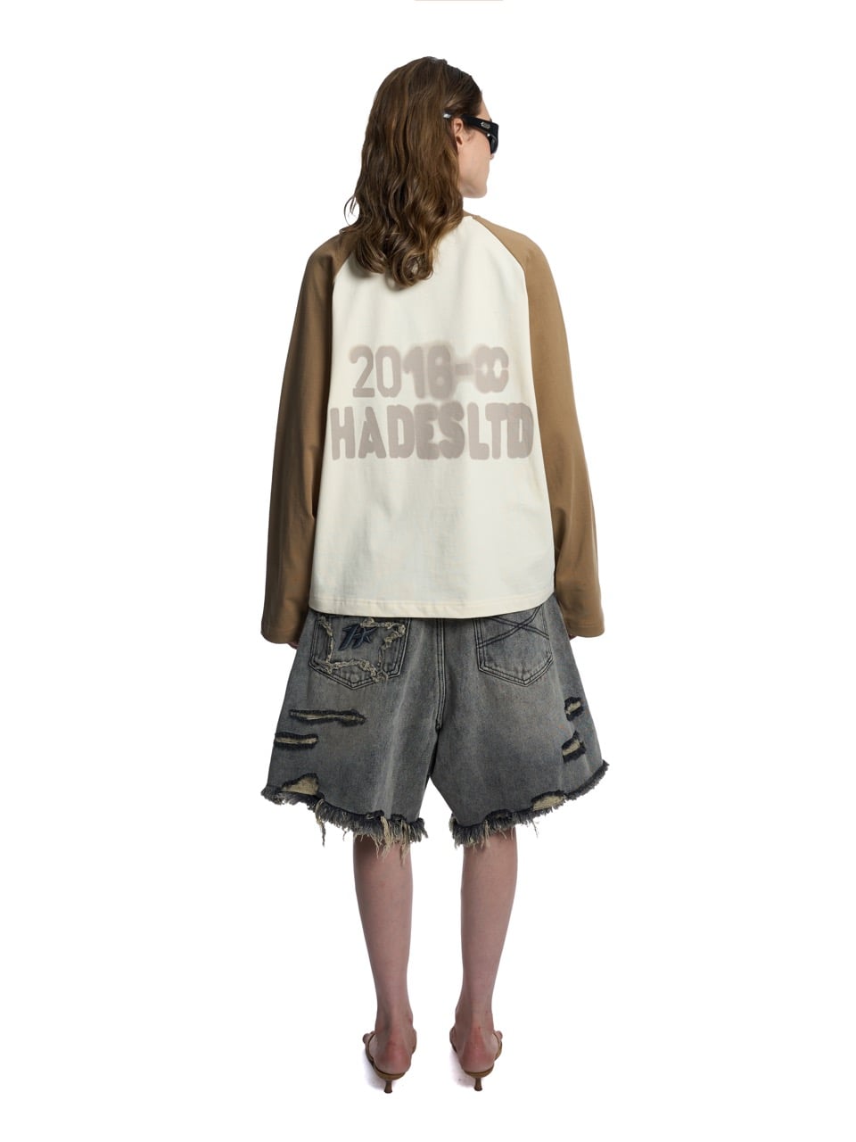 WOLFPACK RAGLAN - BROWN