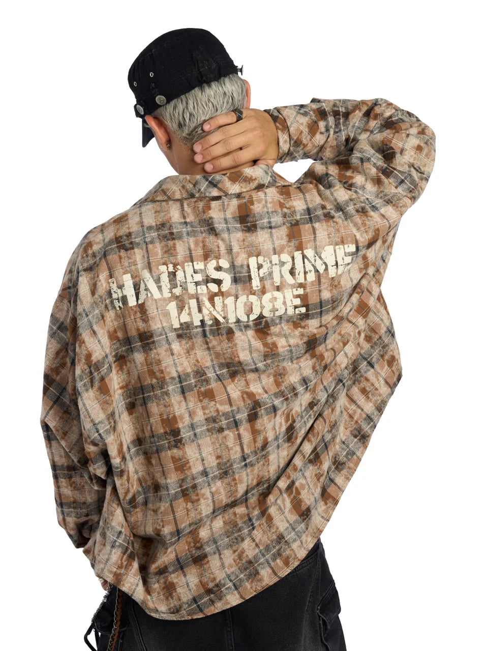 HADES COORDINATES FLANNEL SHIRT – BROWN