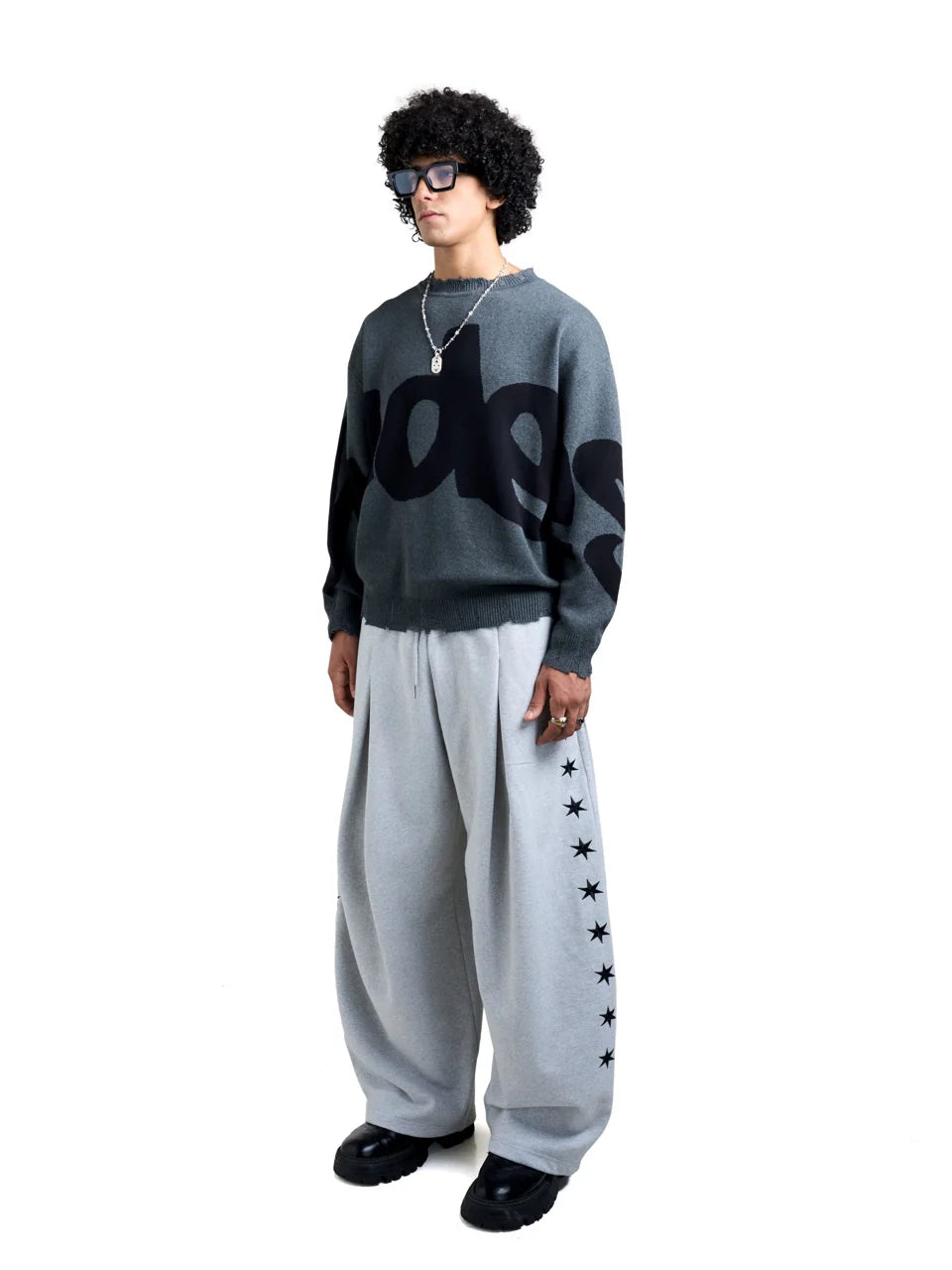 HADES REBEL SWEATER KNIT - GREY