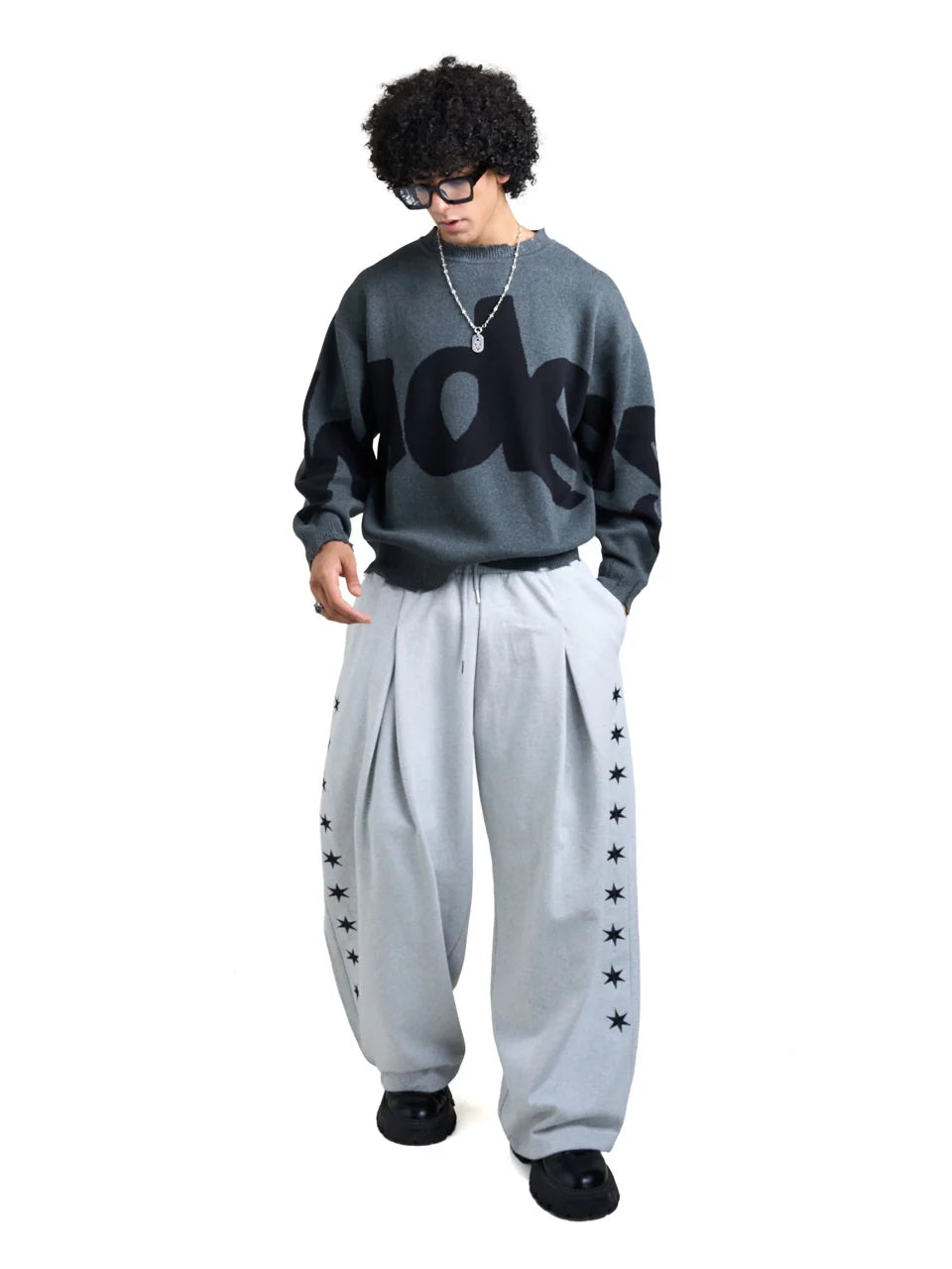 HADES REBEL SWEATER KNIT - GREY