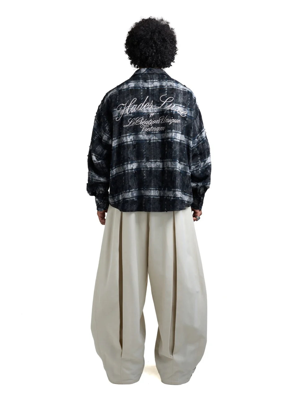 HADES COORDINATES FLANNEL SHIRT – BLUE