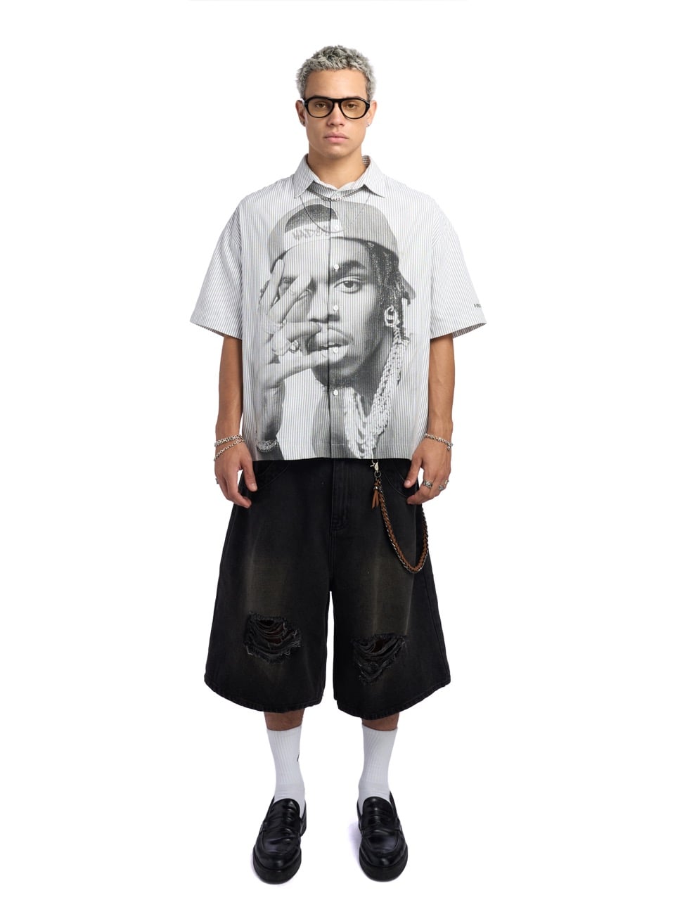 FADE OUT WOVEN SHIRT