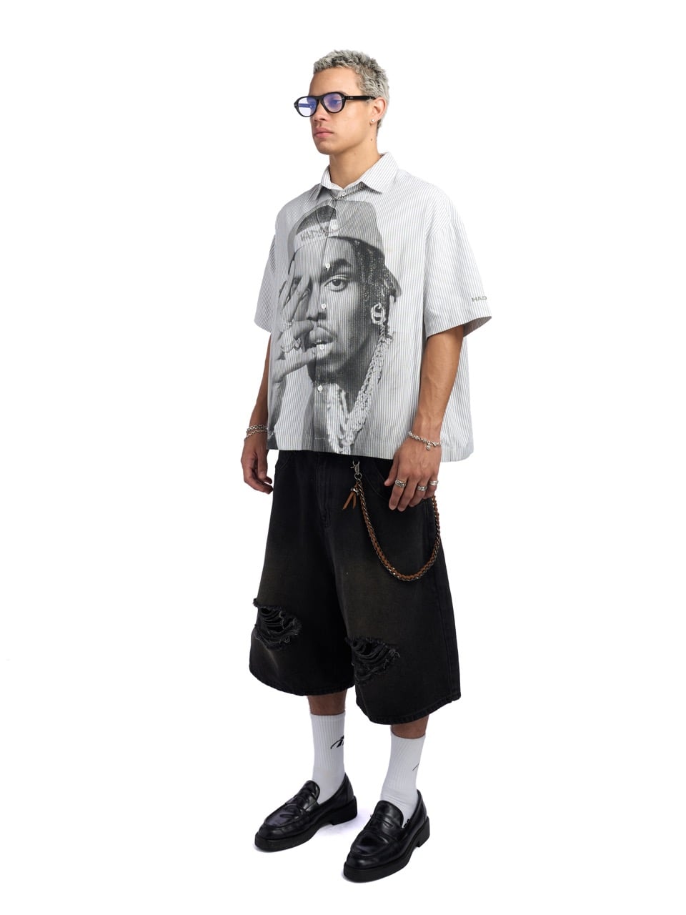 FADE OUT WOVEN SHIRT