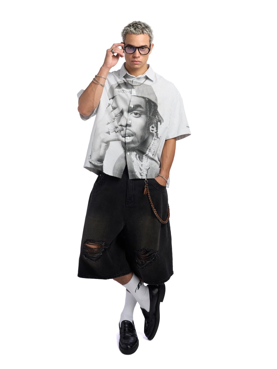 FADE OUT WOVEN SHIRT