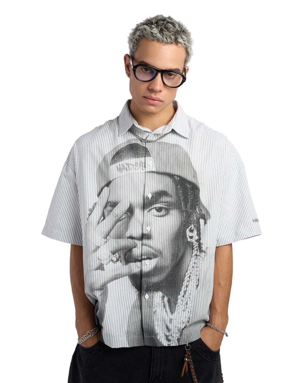 FADE OUT WOVEN SHIRT