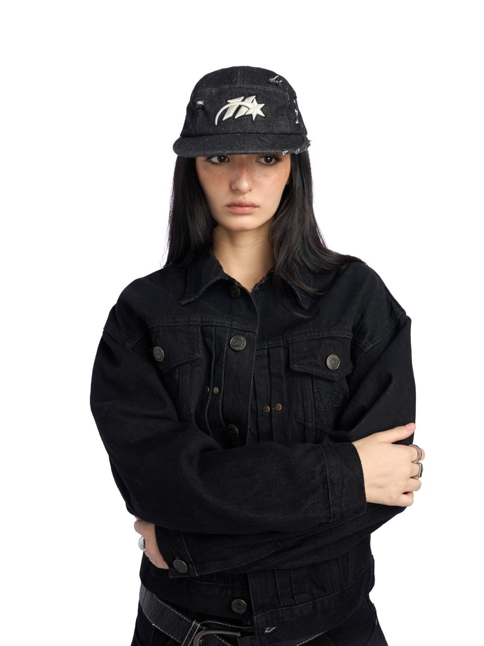 DENIM CAMP CAP