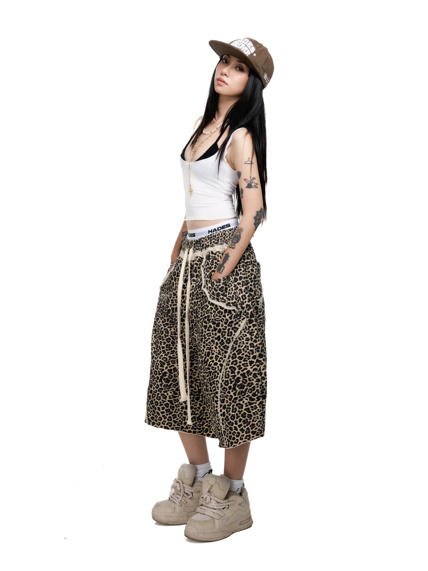 HADES RUGGED LEOPARD SHORTS