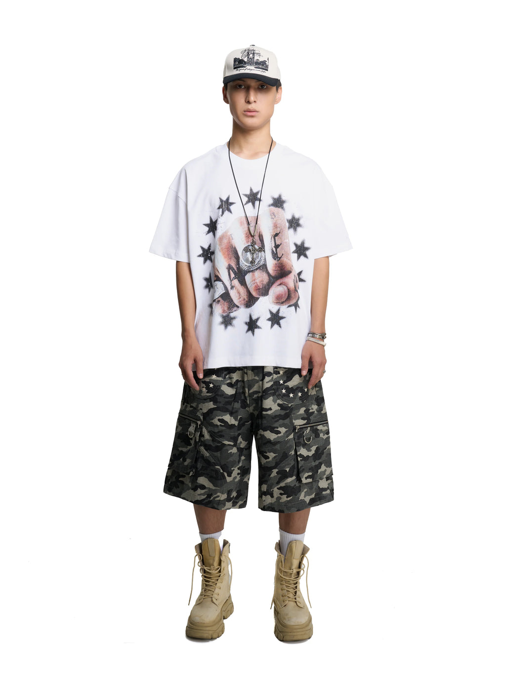 HADES VALOR GRIP TEE - WHITE