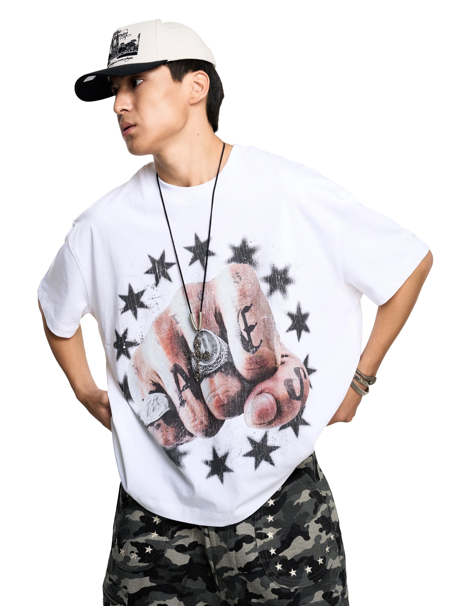 HADES VALOR GRIP TEE - WHITE