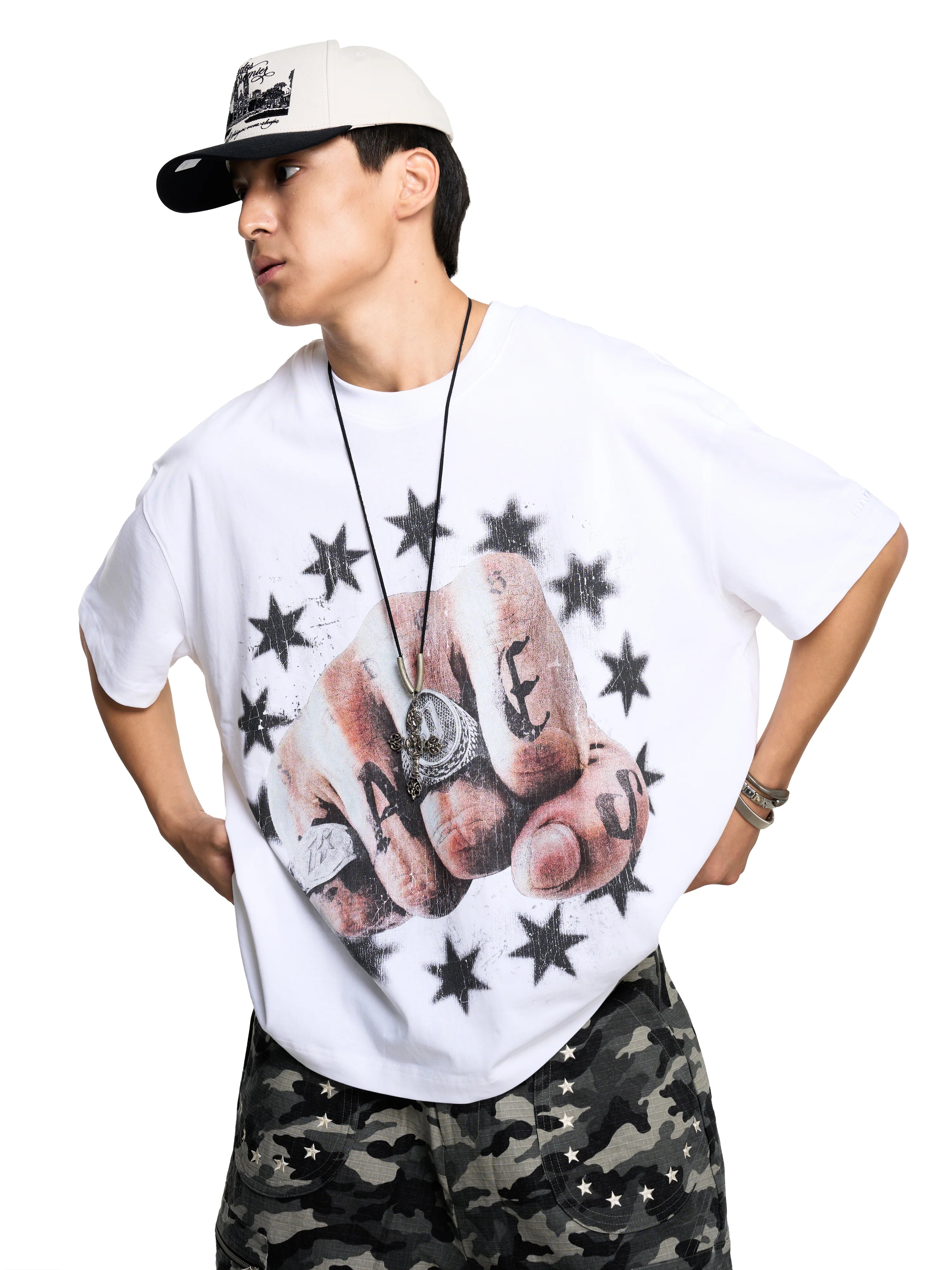 HADES VALOR GRIP TEE - WHITE