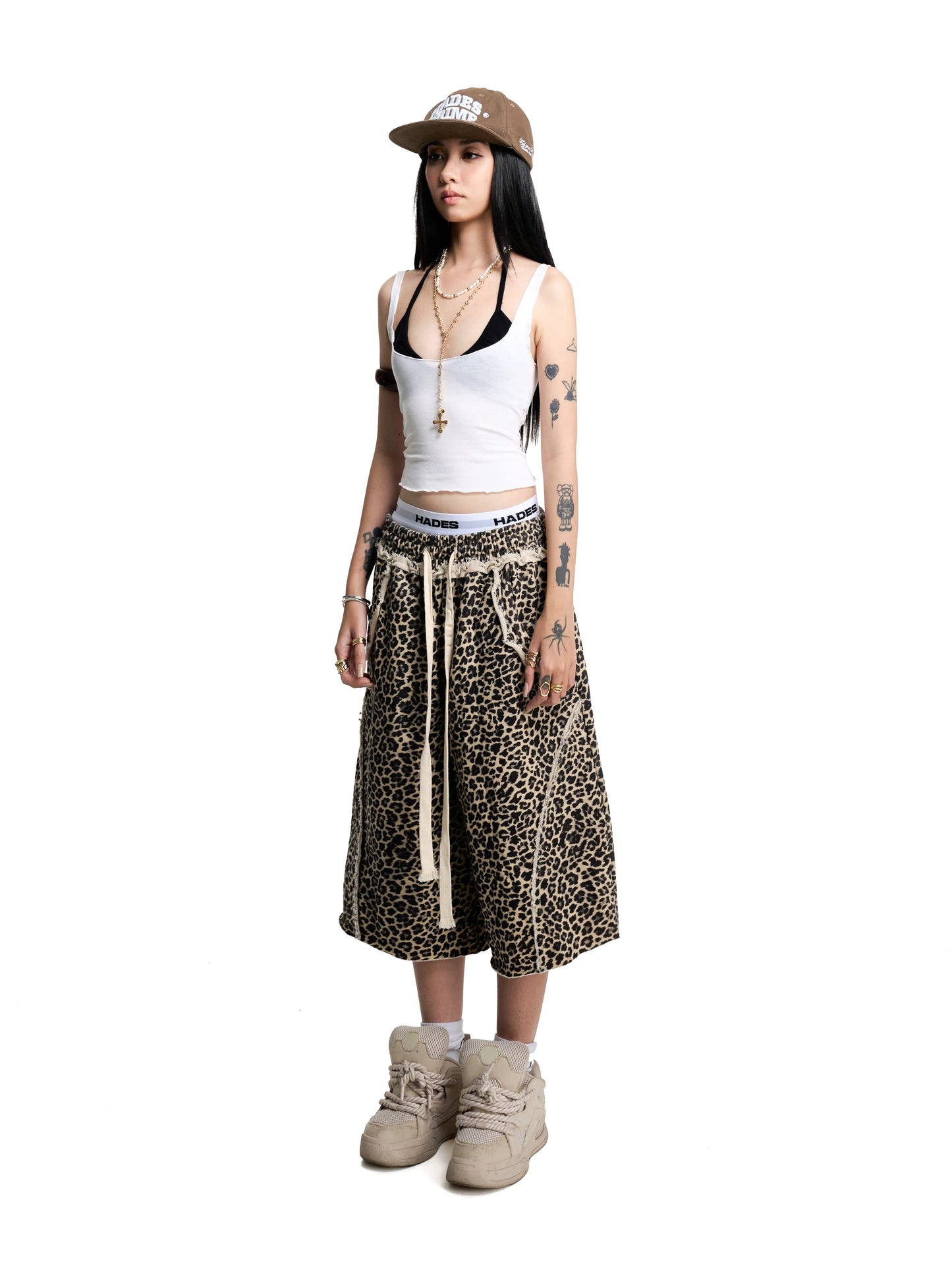 HADES RUGGED LEOPARD SHORTS