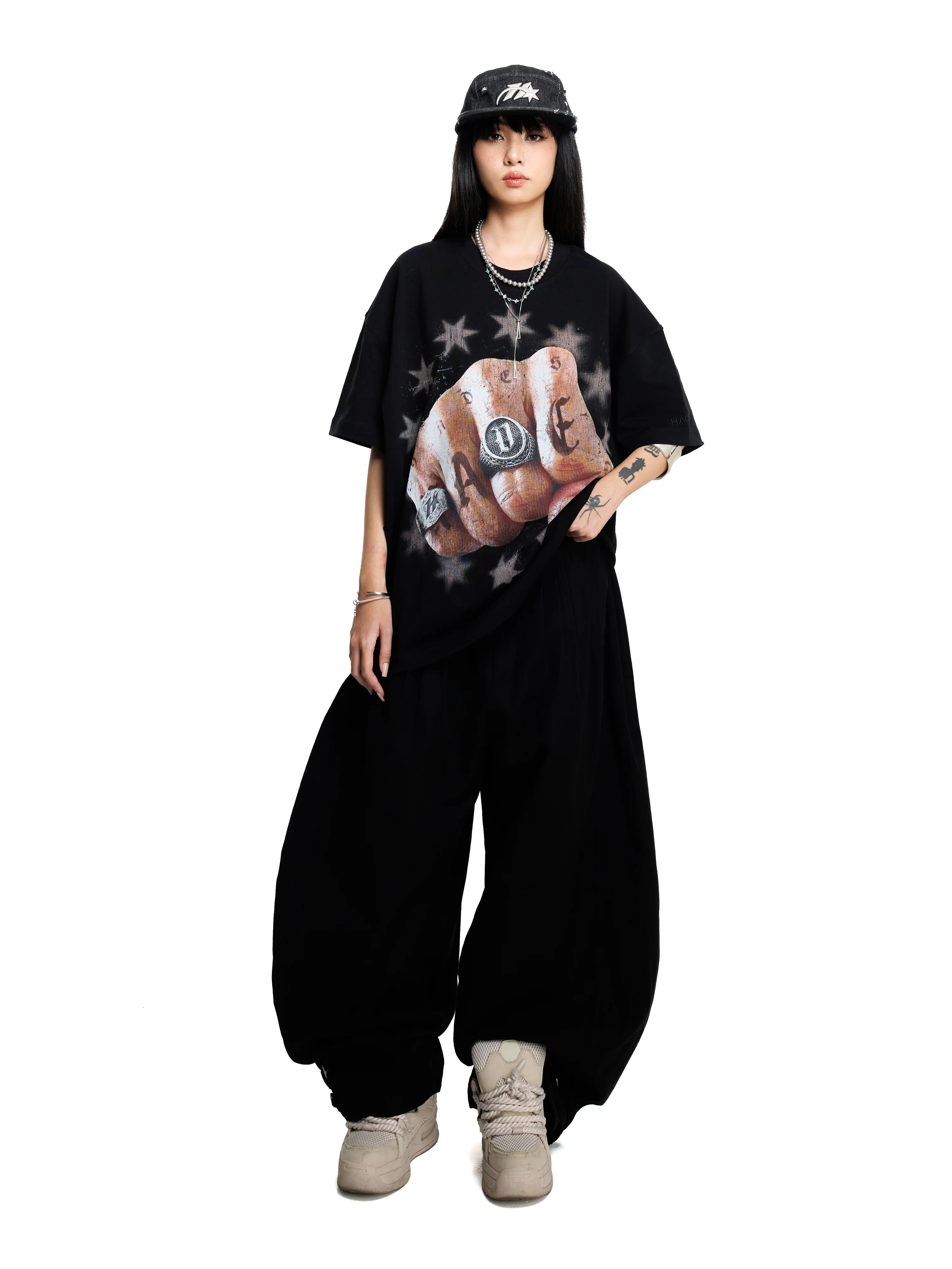 HADES VALOR GRIP TEE - BLACK