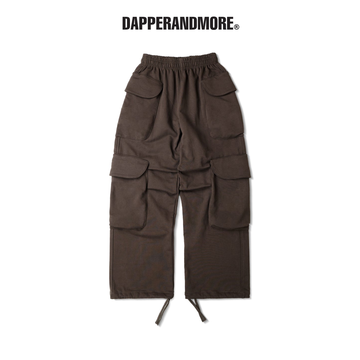 BIG POCKET SWEATPANTS/ BROWN