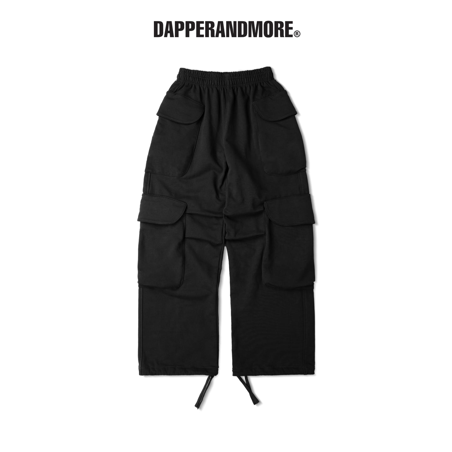 BIG POCKET SWEATPANTS/ BLACK