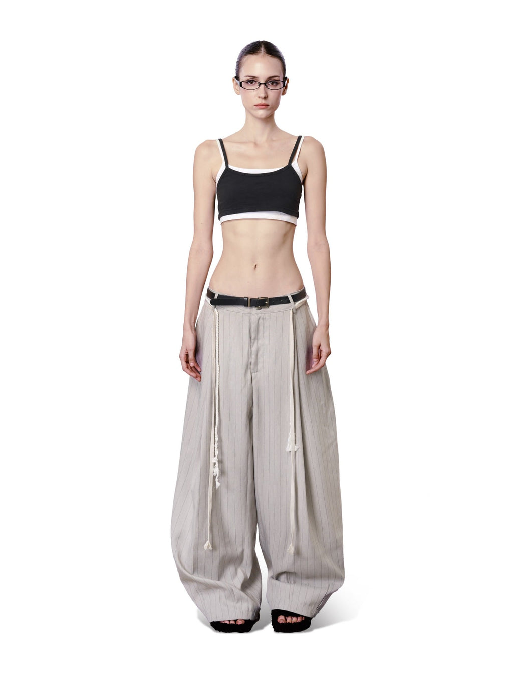 BESTILO PINSTRIPE TROUSERS
