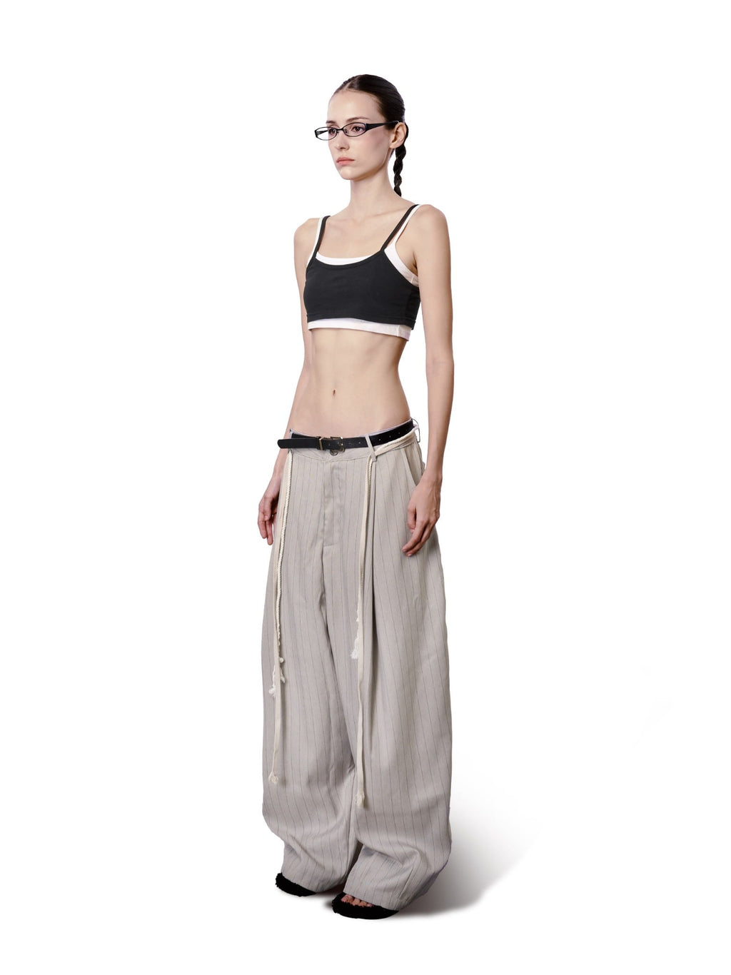 BESTILO PINSTRIPE TROUSERS
