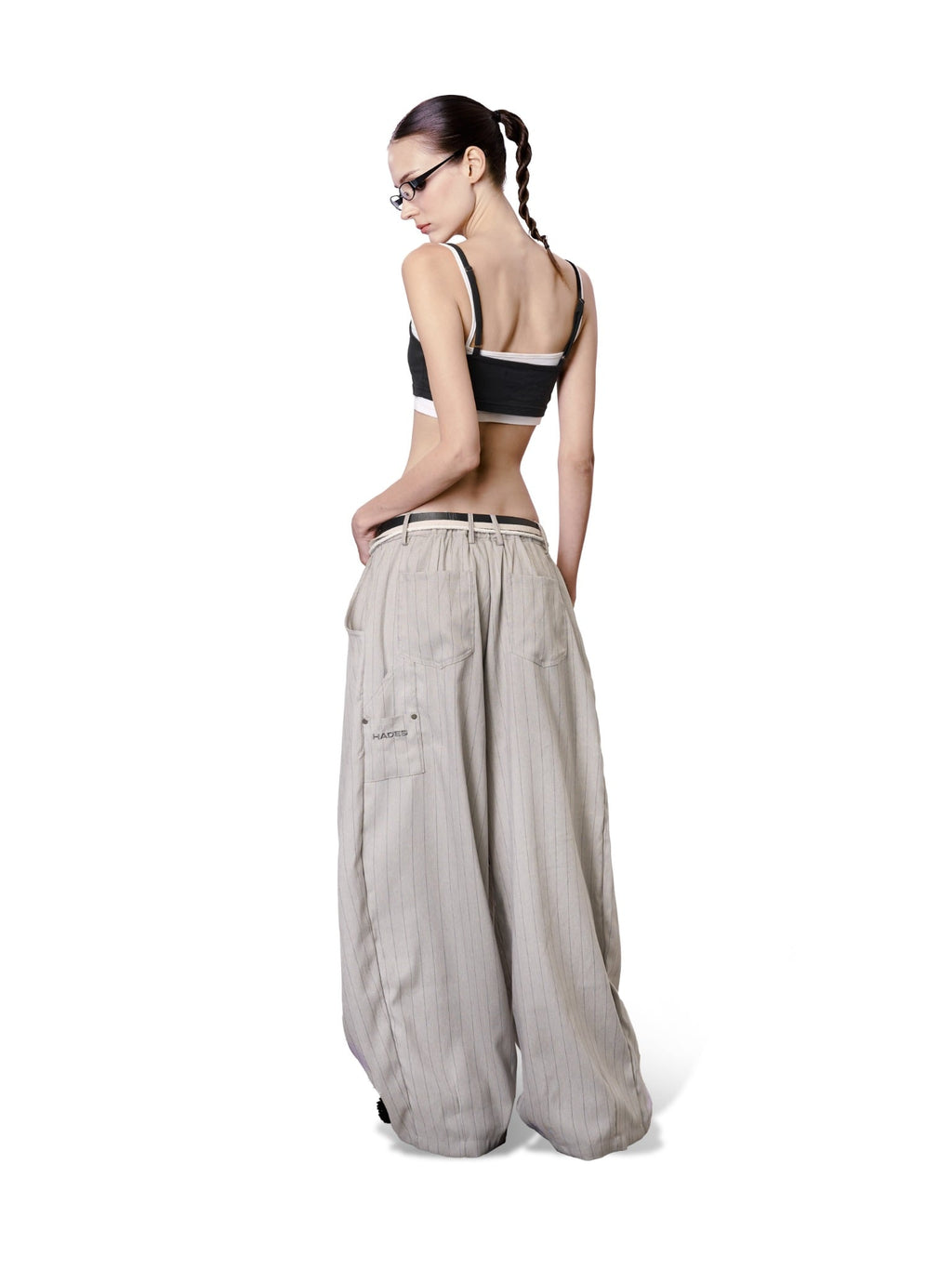 BESTILO PINSTRIPE TROUSERS