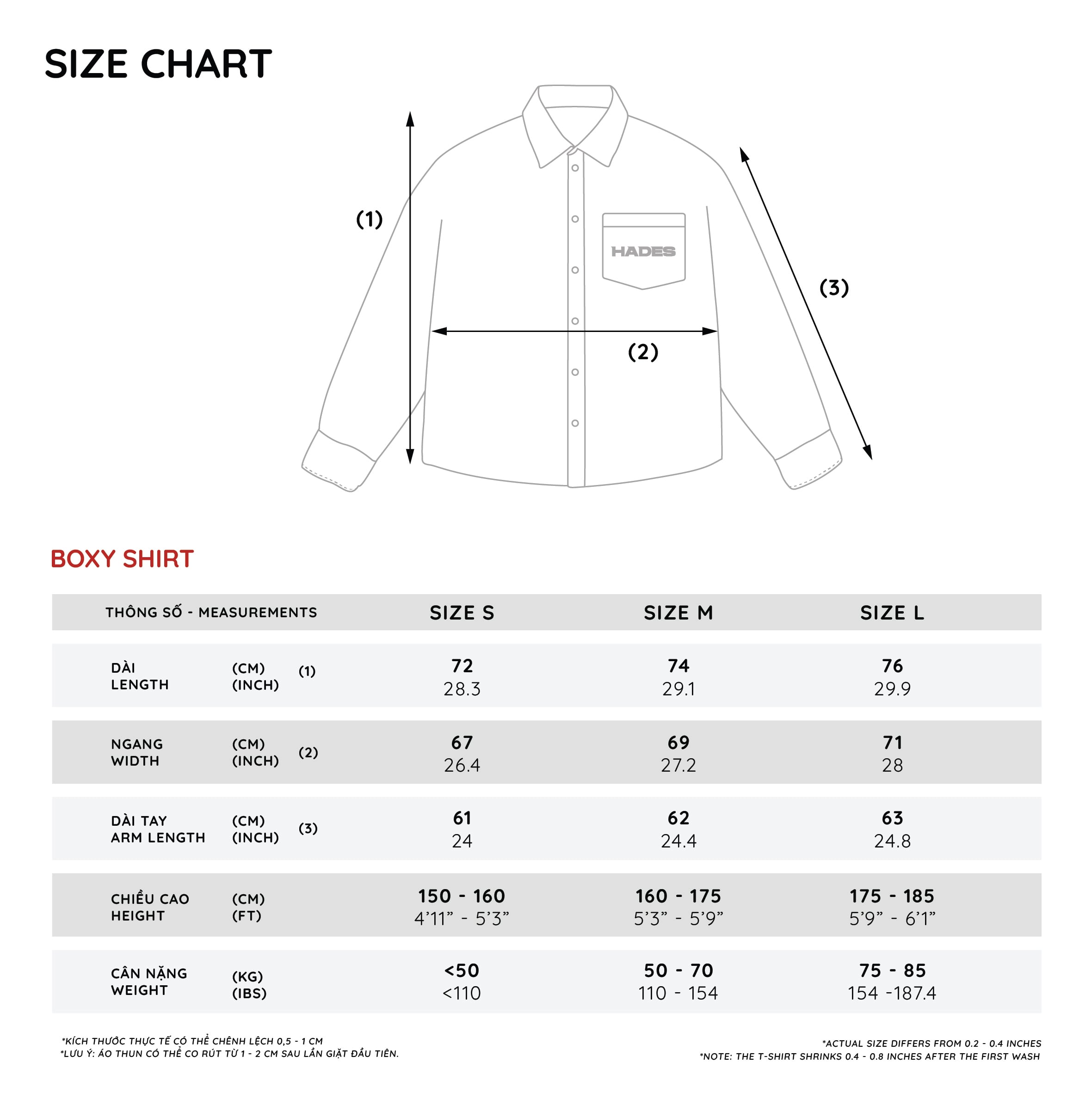 FOUNDATION SHIRT
