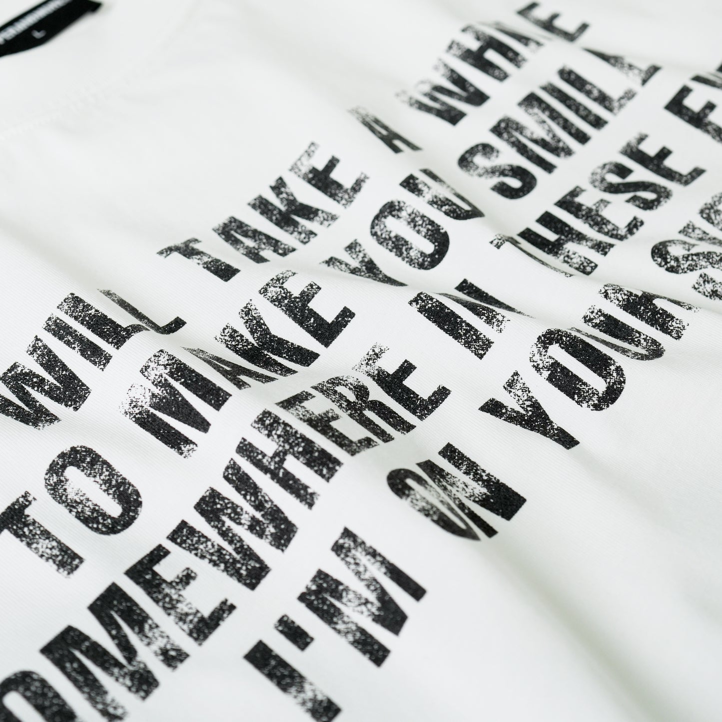 SPACE SONG T-SHIRT/ WHITE