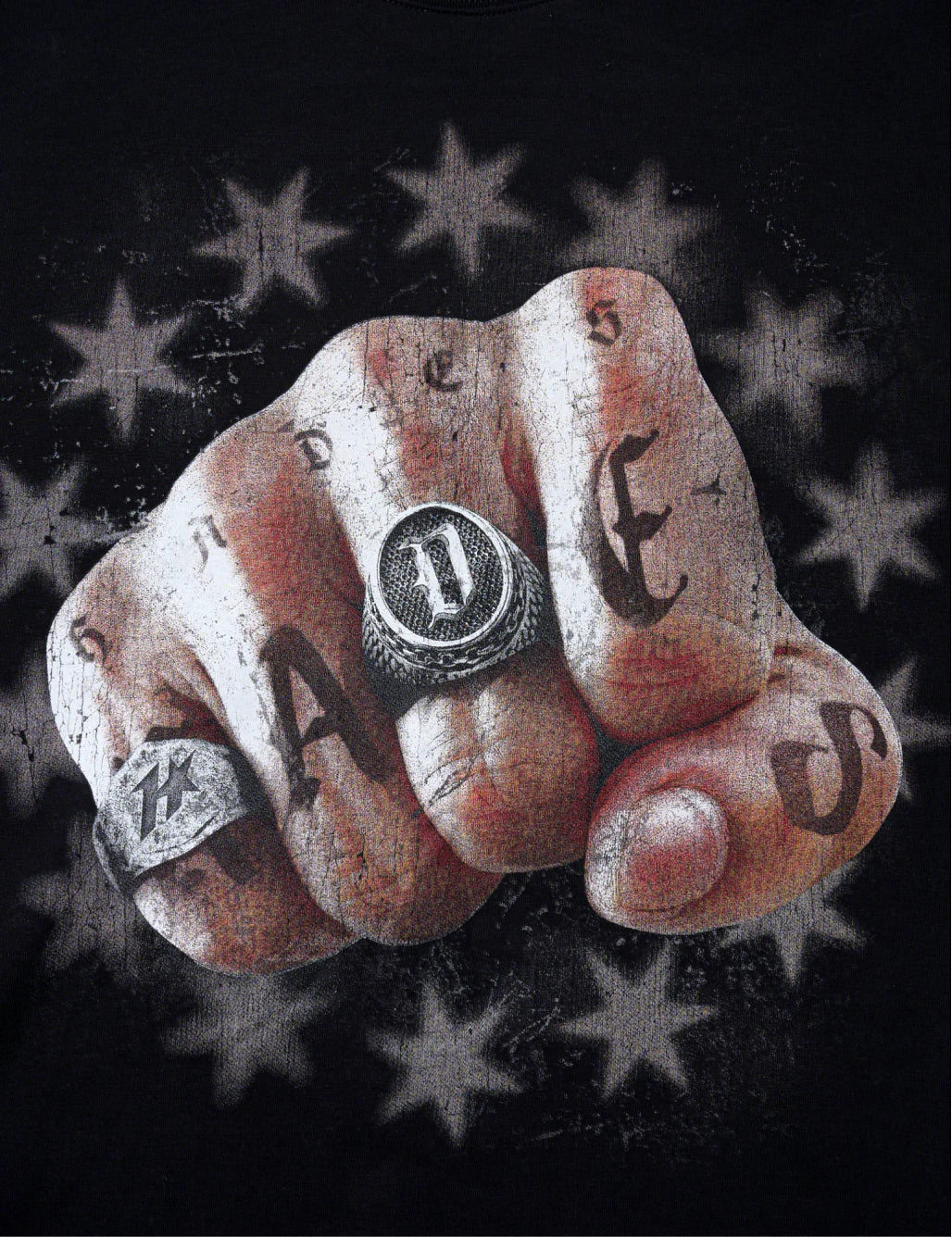 HADES VALOR GRIP TEE - BLACK