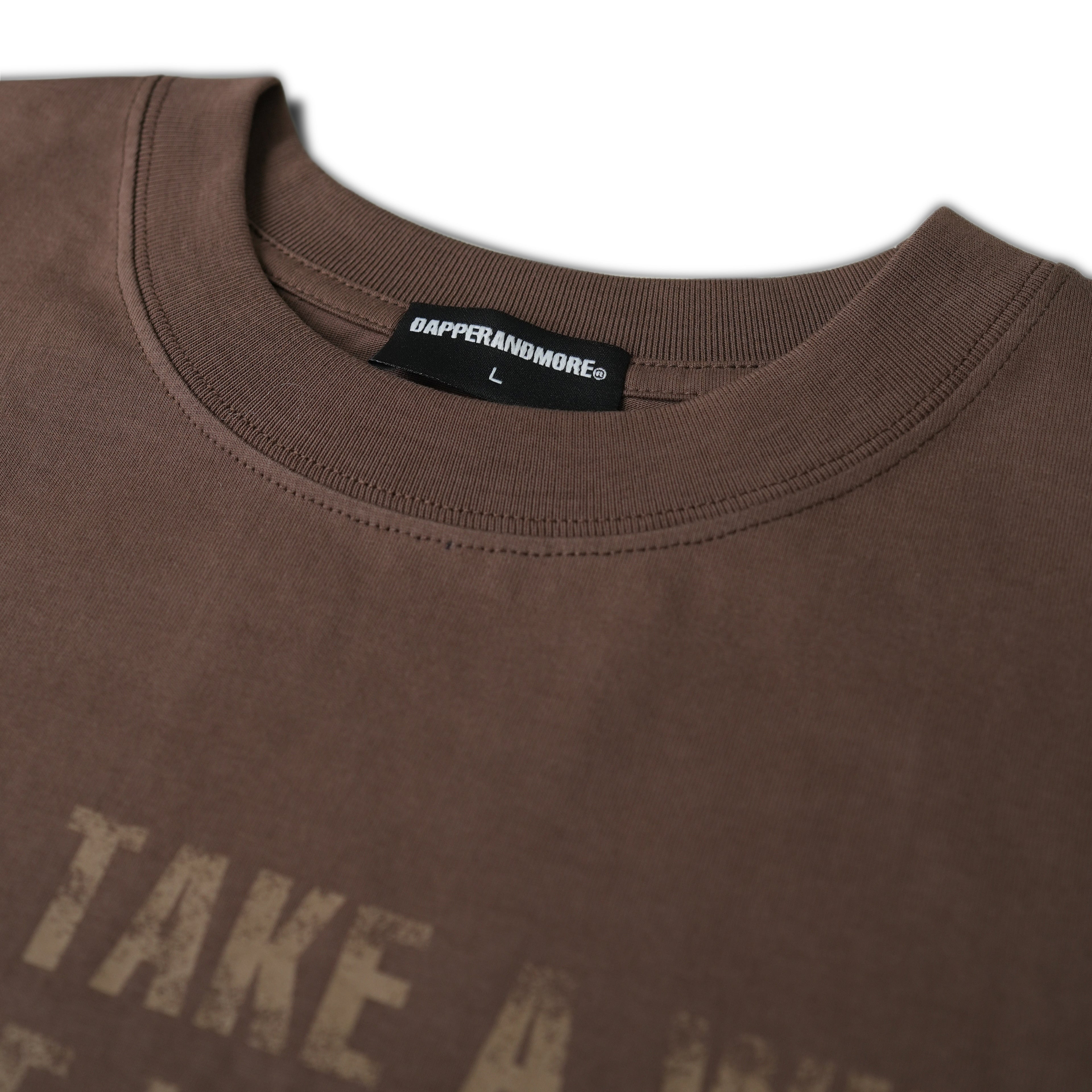 SPACE SONG T-SHIRT/ BROWN