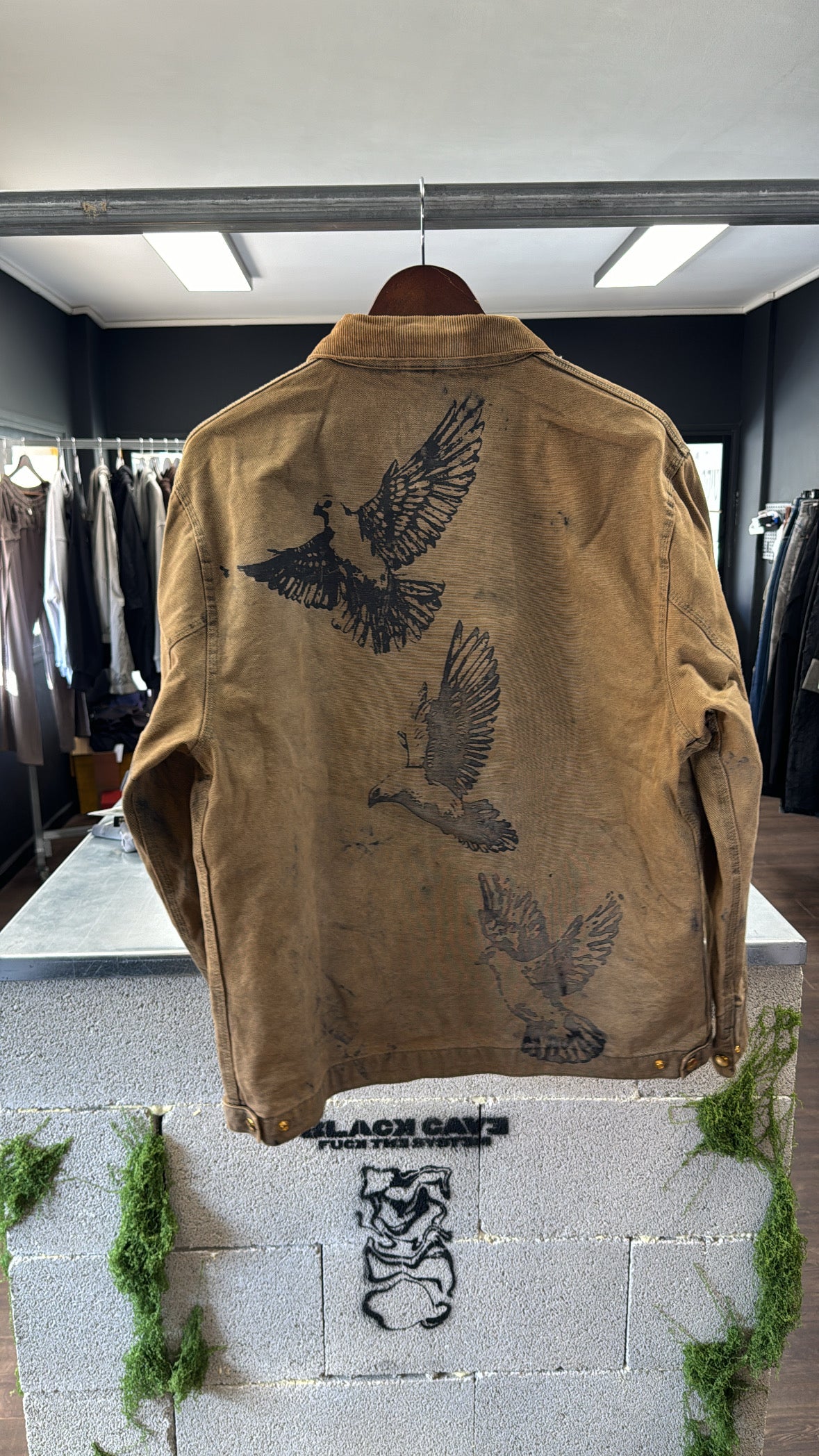 PIGEON PRINT DETROIT JACKET