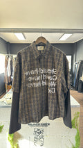 LAYERED PLAID SHIRT
