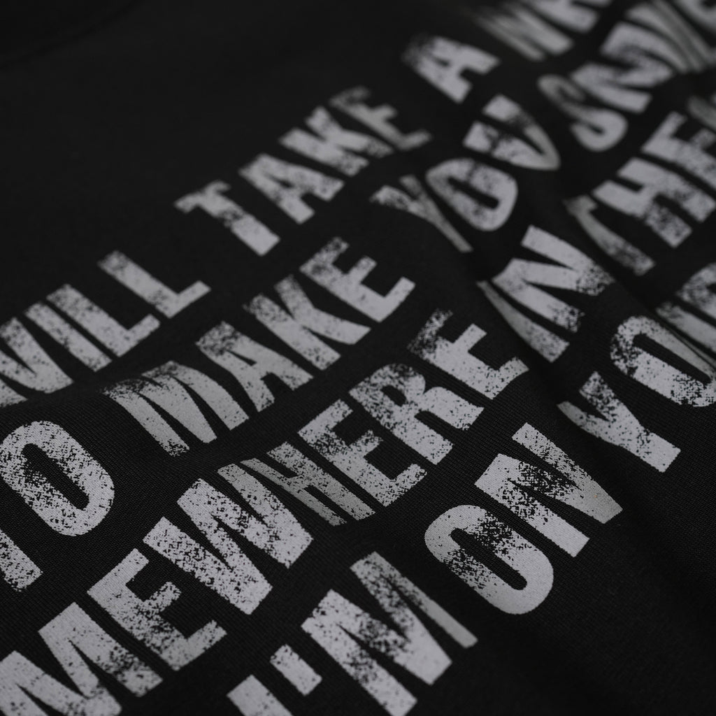 SPACE SONG T-SHIRT/ BLACK