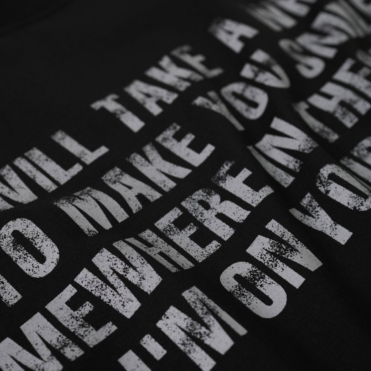 SPACE SONG T-SHIRT/ BLACK