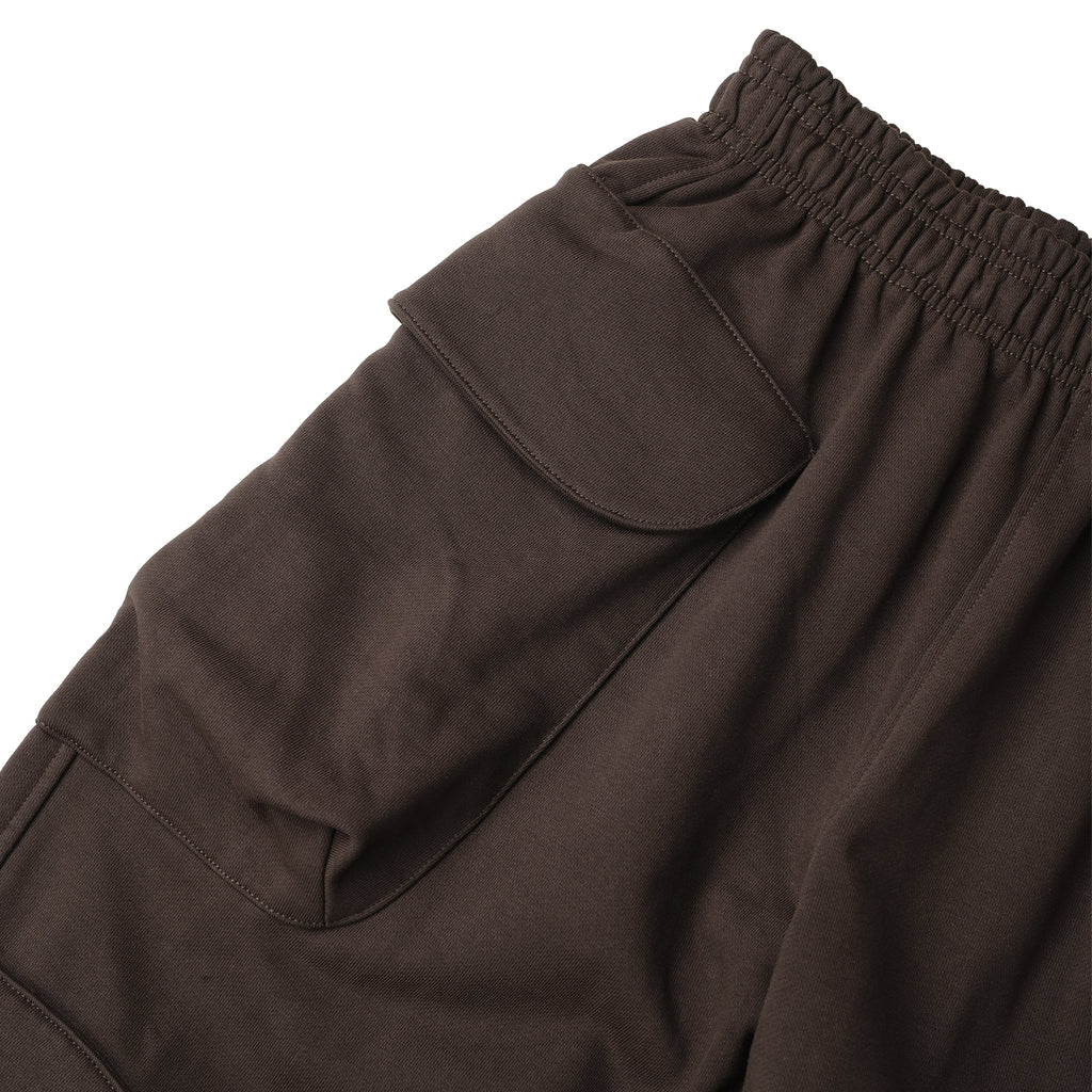 BIG POCKET SWEATPANTS/ BROWN