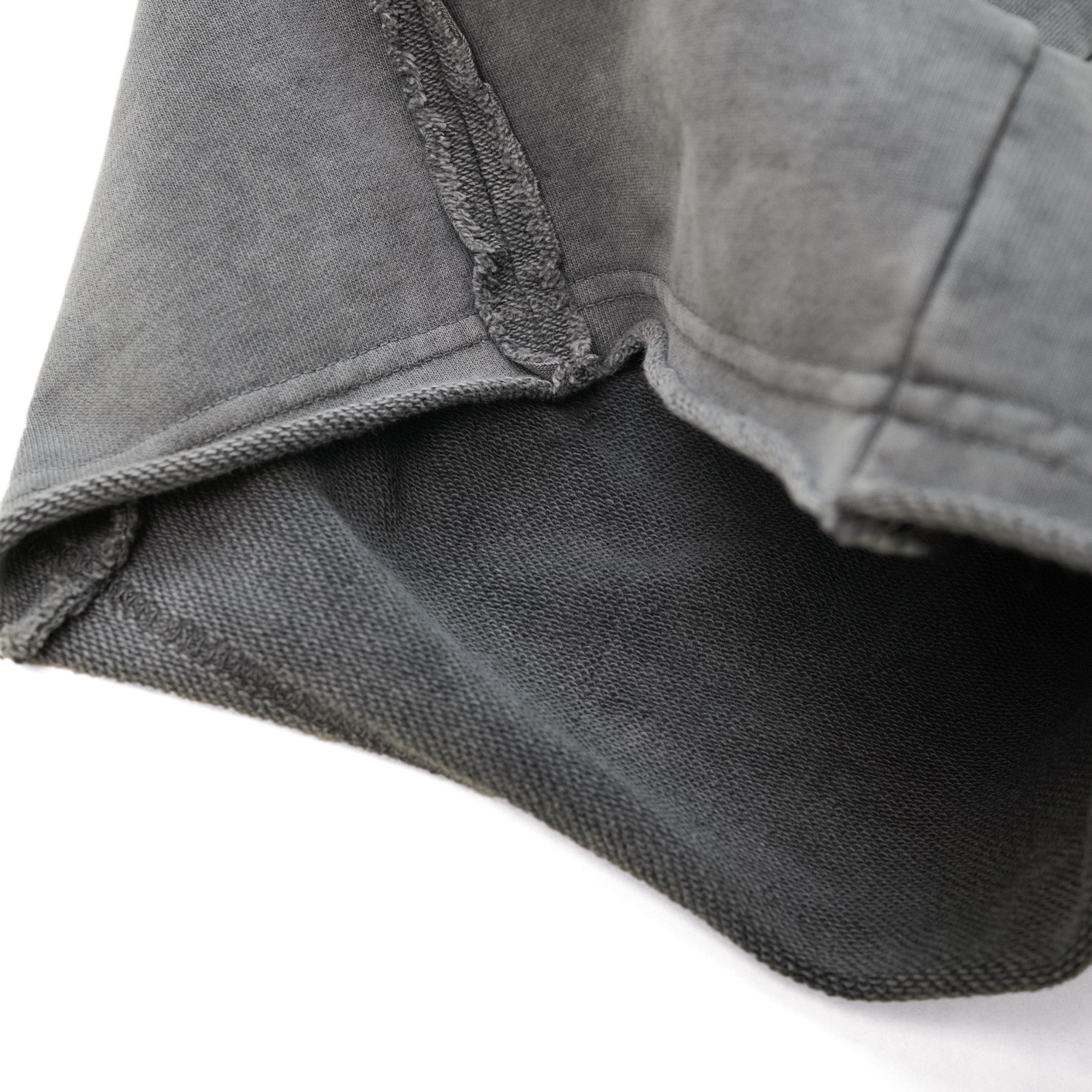 WIDE-LEG WASH TRACKSUIT SWEATPANTS/ GRAY