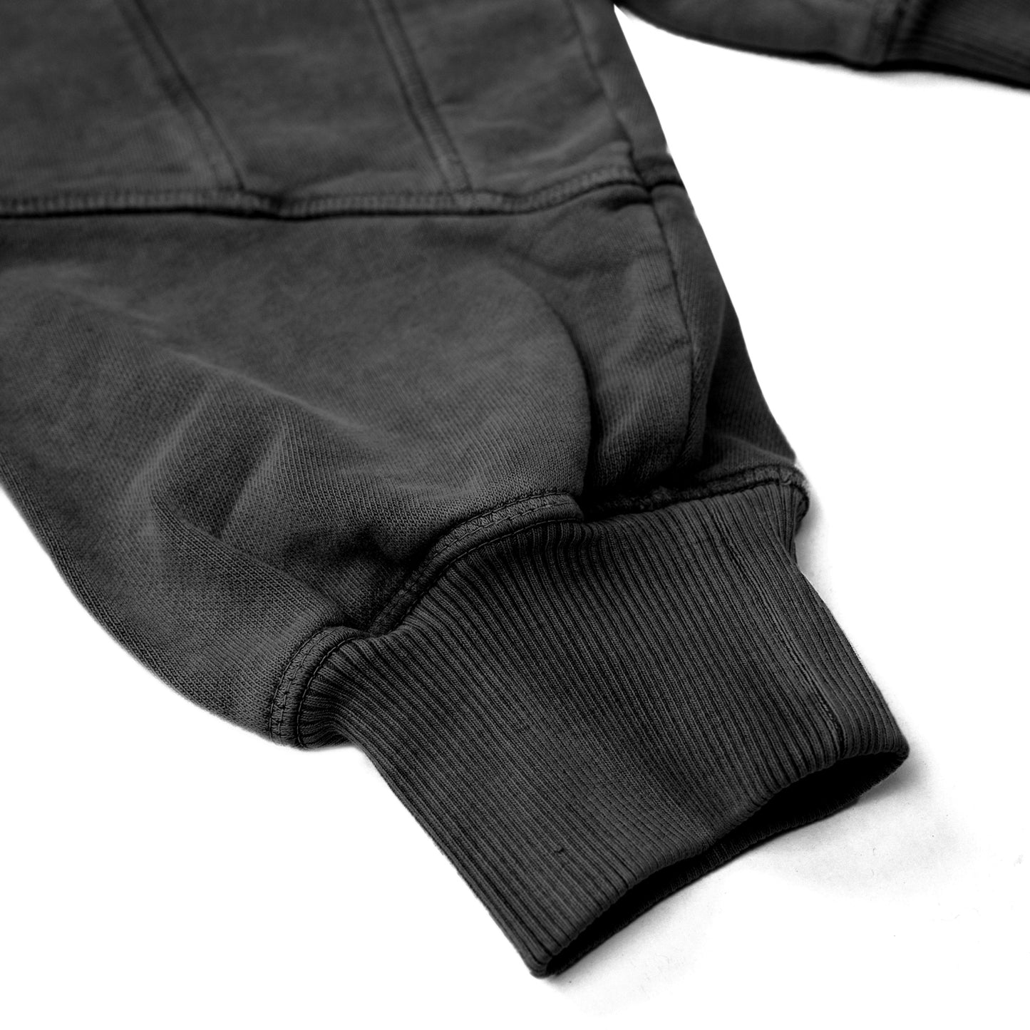 PANELLED HOODIE WASHED