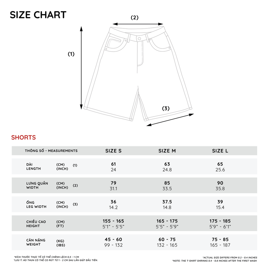 TRIO STAR WASH JEAN SHORTS