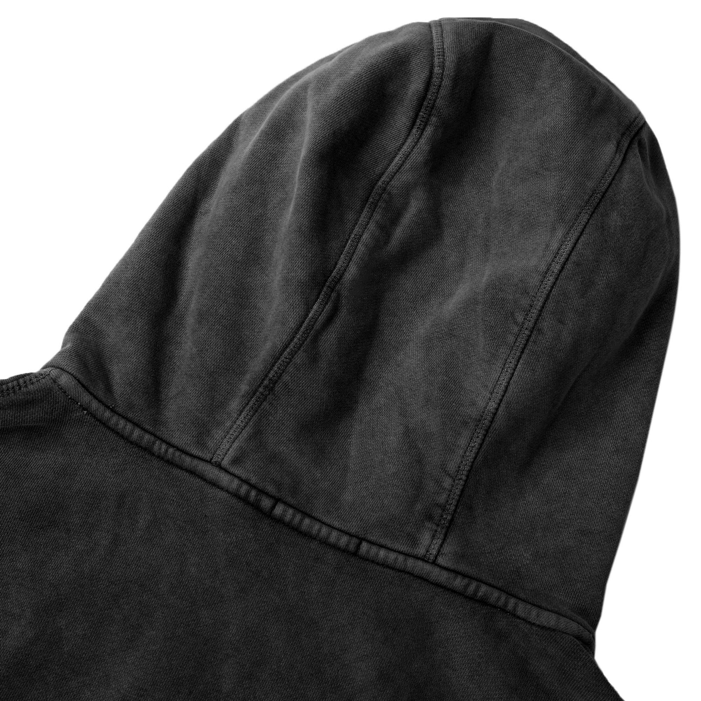 PANELLED HOODIE WASHED